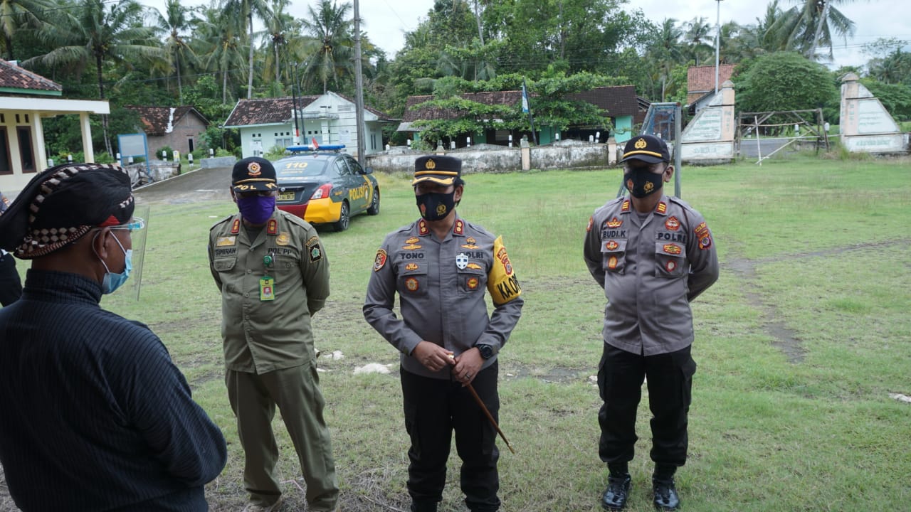 Supervisi Prokes Covid-19 oleh Kasat Pol PP Didampingi Kapolres KP Dalam Rangka Menghadapi Nataru